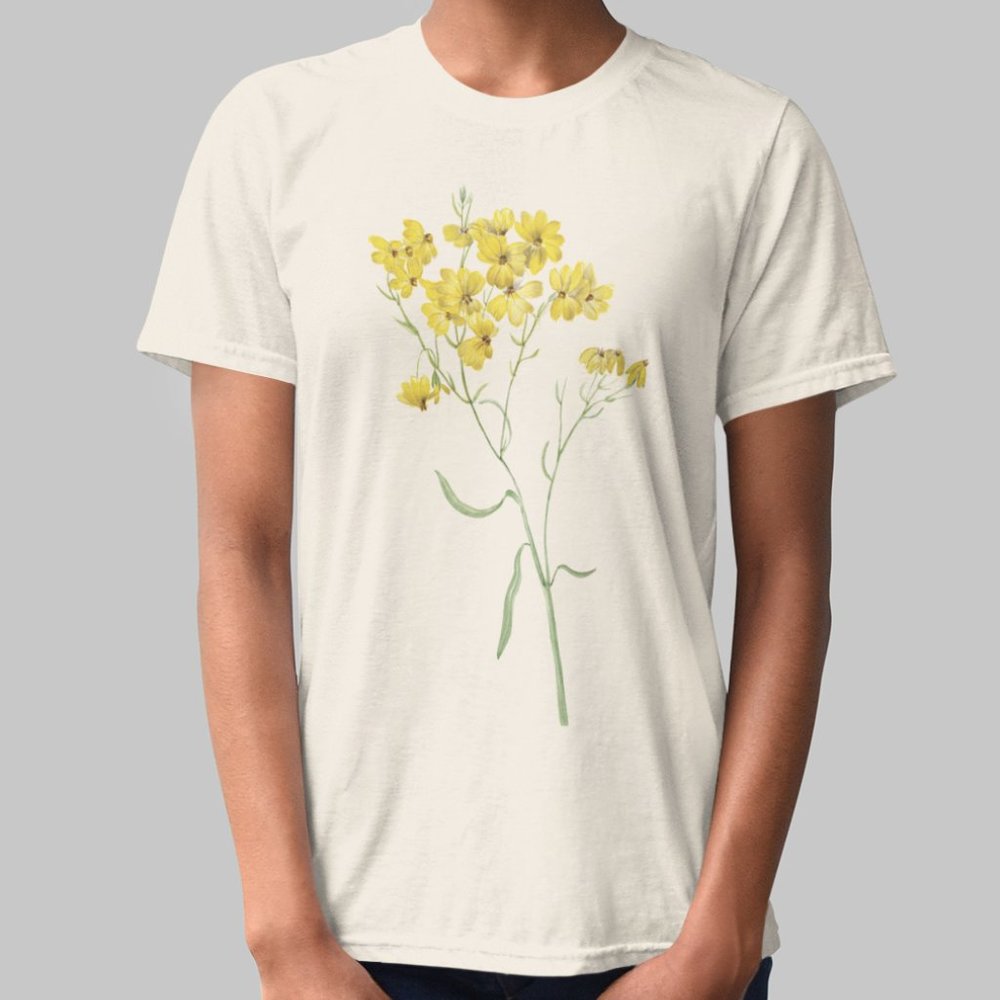 Greenstem Paperflower VTG Floral Print Short Sleeve Graphic Tee T-shirt S M L XL